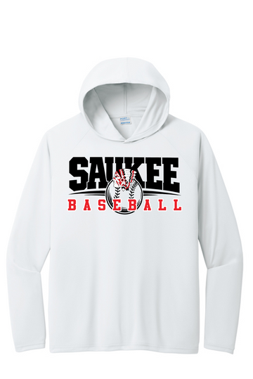 PHS Baseball Hooded Performance Tee DTF