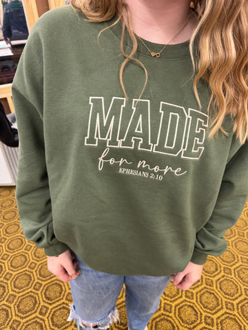 Made for More Embroidery design
