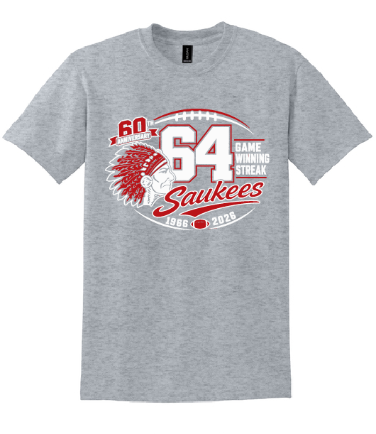 PHS Football 64 Streak Design
