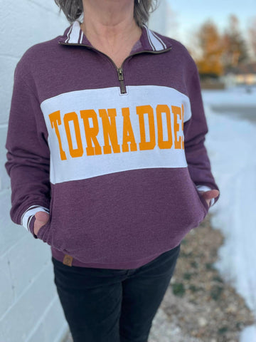 TORNADOES Holloway 1/4 Zip Pullover