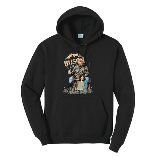 Busch Light Trump Duck Hunter Hoodie