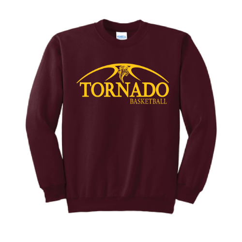 YOUTH Tornado Basketball Crewneck