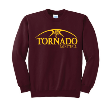 YOUTH Tornado Basketball Crewneck